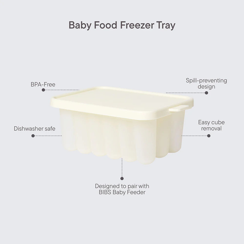 Baby feeder frysebakke