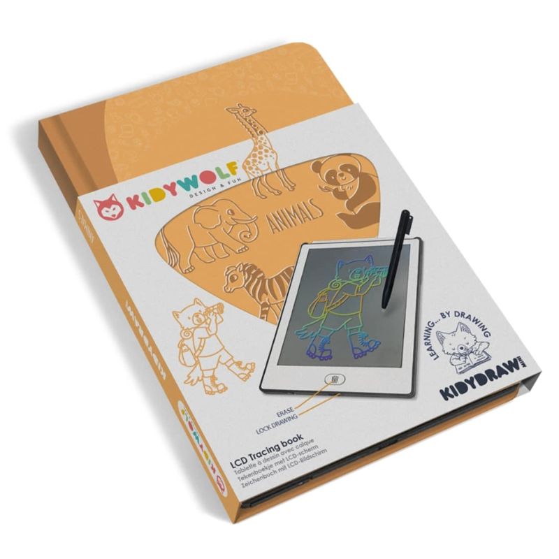 Kidydraw minisketch tegnetablet - animals