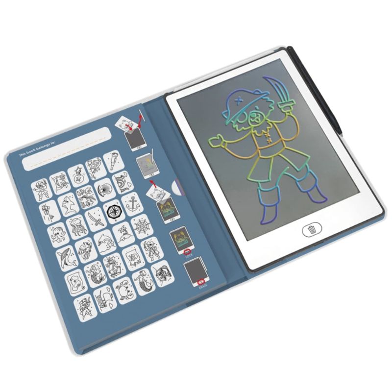 Kidydraw minisketch tegnetablet - Hav og pirater