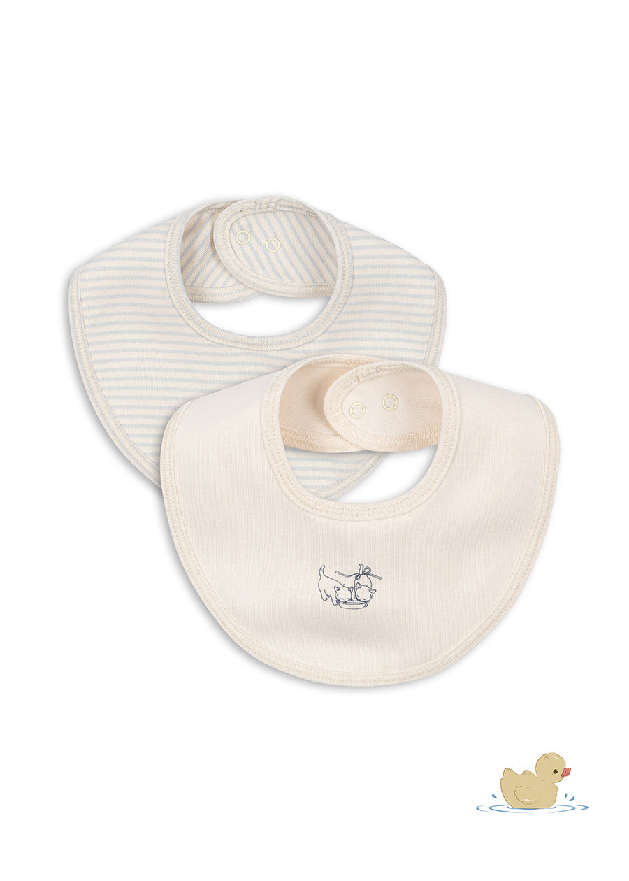 Fio Stripe 2 Pack Bibs
