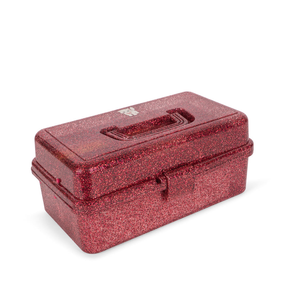 Creative art caddy - glitter rose kitty