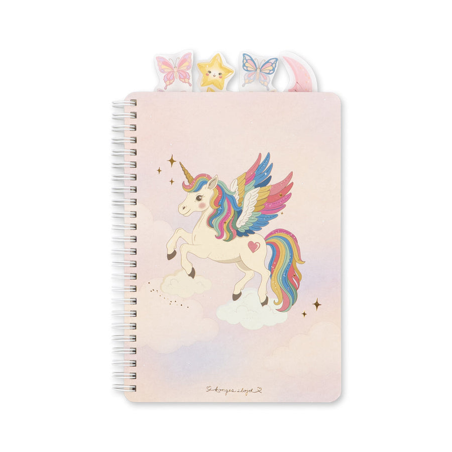 Mit notesbogsæt - Unicorn